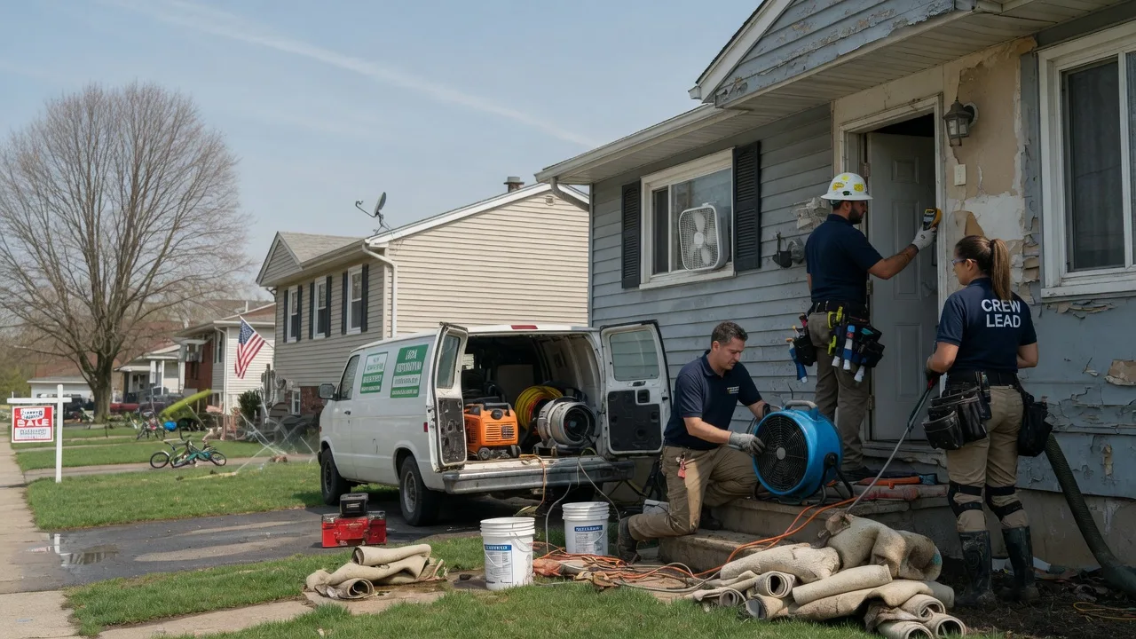Flood Cleanup in Petersburg, KY near me
